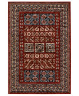 Timeless Treasures Royal Kazak Burgundy 910 x 132   Rugs