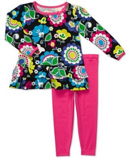 Carters Baby Set, Baby Girls Floral Shirt and Solid Leggings