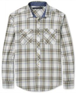 Lucky Brand Long Sleeves, Ashfield Plaid   Mens Casual Shirts