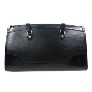 Authentic Louis Vuitton Madeleine Shoulder Hand Bag Black Epi Leather