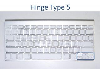 Apple Mac A1314 Keyboard Original Replacement Key Hinge etc MC184LL A