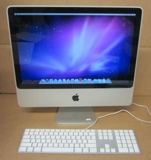Apple iMac 20 MA877LL Core 2 Duo T7700 2 4GHz 2GB 500 GB OS 10 6 All
