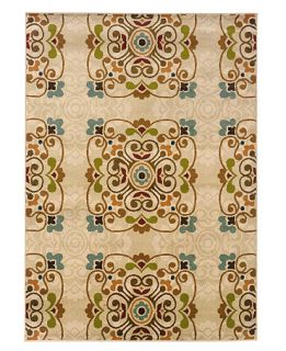 MANUFACTURERS CLOSEOUT Sphinx Area Rug, Tribecca 2818B Gold/Beige 5