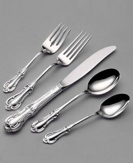 Silver Joan of Arc Sterling Silver 46 Piece Flatware Set with Chest