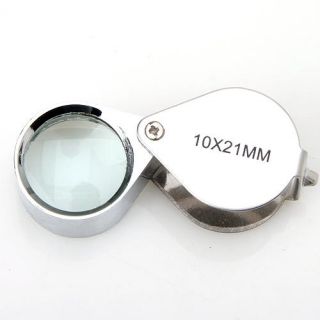 Magnifier 10x 21mm Jewelers Loupe Magnifying Glass New