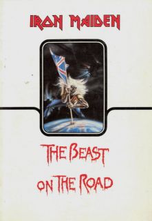 Iron Maiden 1982 Number of The Beast U s Tour Concert Program Book
