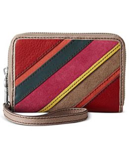 Fossil Handbag, Perfect Gifts Leather Patchwork Multi Function Wallet