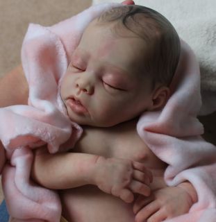 Reborn Baby Girl Doll Sculpted by Linda Murray Little Sunshine Nursery
