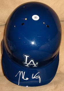 Signed Autograph LA Dodgers Full Sized Helmet MLB Authentic Hologram