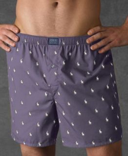 Polo Ralph Lauren Underwear, Center Seam Woven Boxers   Mens Underwear