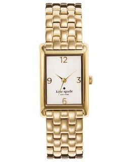 kate spade new york Watch, Womens Cooper Gold Tone Stainless Steel