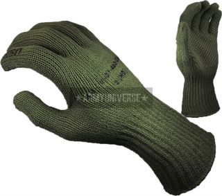 Olive Drab Manzella USMC TS 40 Genuine Military Gloves