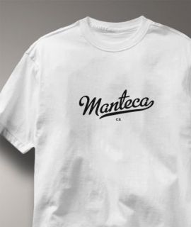 Manteca California CA Metro Hometown Souven T Shirt XL