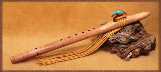 Native American Flutes   CURLY QUILTED MAPLE NATIVE FLUTE   a Beauty