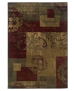 MANUFACTURERS CLOSEOUT Sphinx Area Rug, Gramercy 2822A Brown   Rugs