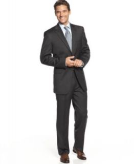 Jones New York Suit, 24/7 Charcoal Solid