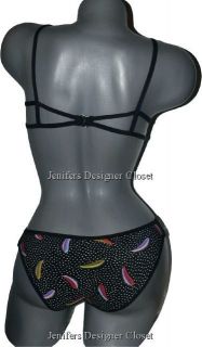 NWT MANUEL CANOVAS bikini swimsuit designer T1 4/6 US luxe high end