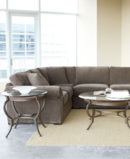 Elliot Fabric Sectional Sofa Collection   furniture