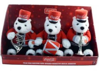 Coca Cola Polar Bear Marching Band Infrared Interactive Musical Coke