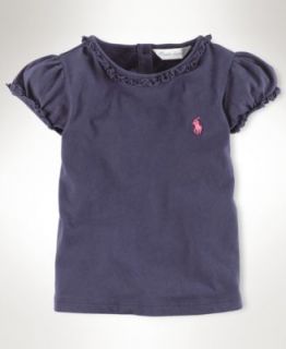 Ralph Lauren Baby Shirt, Baby Girl Vintage Enzyme Striped Shirt   Kids