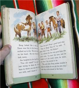 1950s School Book Primer Through The Green Gate 2nd 1st