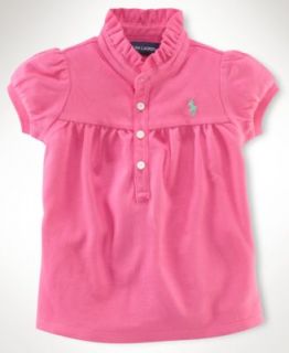 Ralph Lauren Baby Shirt, Baby Girls Polo Shirt