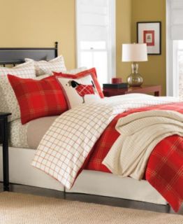 CLOSEOUT Martha Stewart Collection Bedding, Lehigh Square Flannel