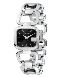 Gucci Watch, Womens Swiss Stainless Steel Bracelet 32x30mm YA125402