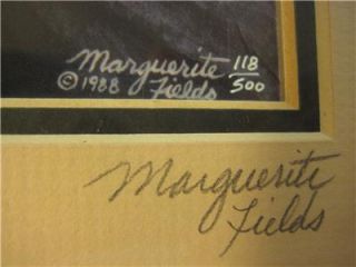 1988 Marguerite Fields LSAT Farewell 118 500 Signed