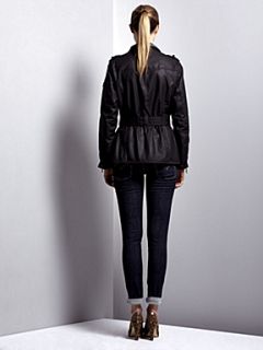 Barbour International wax jacket Black   