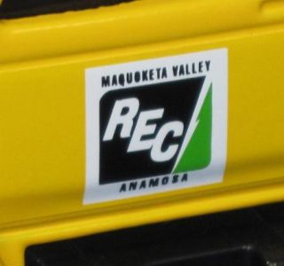 Die Cast Bucket Utility Truck Maquoketa Valley Rec Anamosa