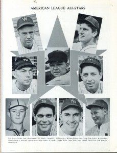 3034. 1943 Baseball All Star Game Program at Shibe Park, Philadelphia