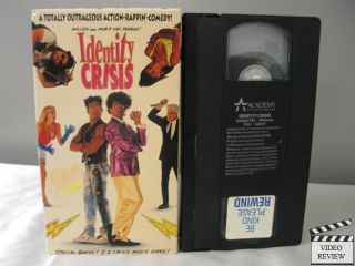Identity Crisis VHS Mario Van Peebles, Ilan Mitchell Smith, Nicholas