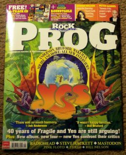 CLASSIC ROCK PROG Free CD YES 40 Years Of FRAGILE # 20 MASTODON King