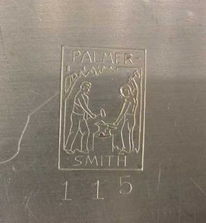 Vintage Palmer Smith Palmer Smith Hammered Aluminum 5