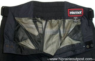 Marmot Waterproof Ski Snow Shell Pants Mens Size Large 34 36