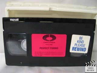 Perfect Timing VHS Stephen Markle Michelle Scarabelli
