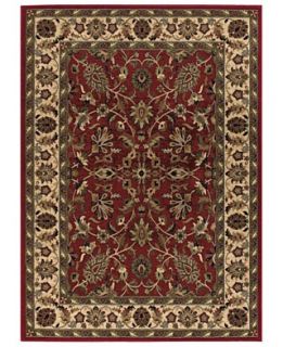 CLOSEOUT Couristan Area Rug, Tolya TOL5610 Red/Cream 311 x 56