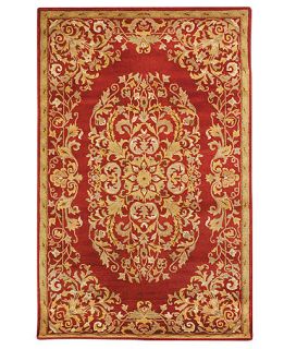  Safavieh Area Rug, Heritage HG640C Red 8 3 x 11   Rugs