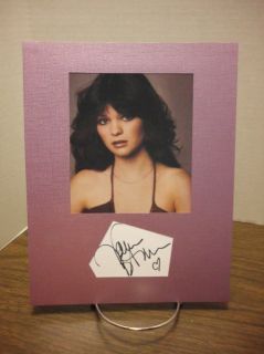 Valerie Bertinelli Autograph Young Sexy Display Signed Signature COA