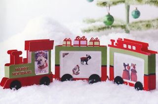 Martha Stewart U Choose Train Tree House Table Decoration Christmas