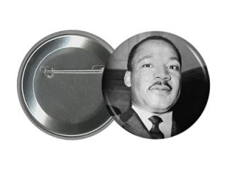 MARTIN LUTHER KING JR 2.25 PIN Design #1 USA Civil Rights Pinback