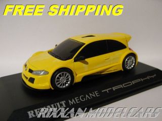Renault Megane Trophy Concept Car Yellow 1 43 Norev New