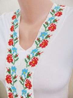 Ukrainian Beads Beaded Necklace Gerdan Ethno Ukraine