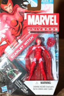 Marvel Universe Scarlet Witch Figure 16 of Series 4 New 2012 Quick to