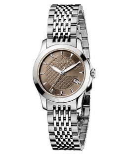 Gucci Watch, Womens Swiss Stainless Steel Bracelet 44mm YA126503