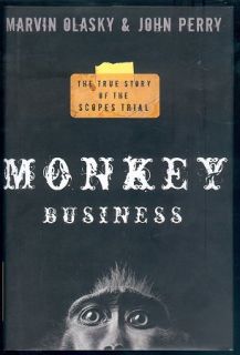 Monkey Business True Story of The Scopes Trial HC Book