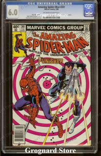 The Amazing Spider Man Spiderman No 201 1980 CGC 6 0