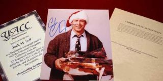 Huge CHRISTMAS VACATION Signed Autograph Set, COA UACC, Blu Ray, MOOSE