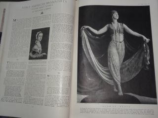 Theater Magazine Jan 1917 Ziegfeld Girls Ruth St Denis Laurette Taylor